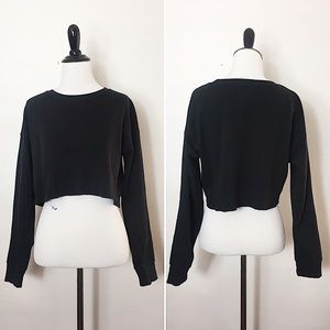 5/$15 forever 21 cropped Thermal top